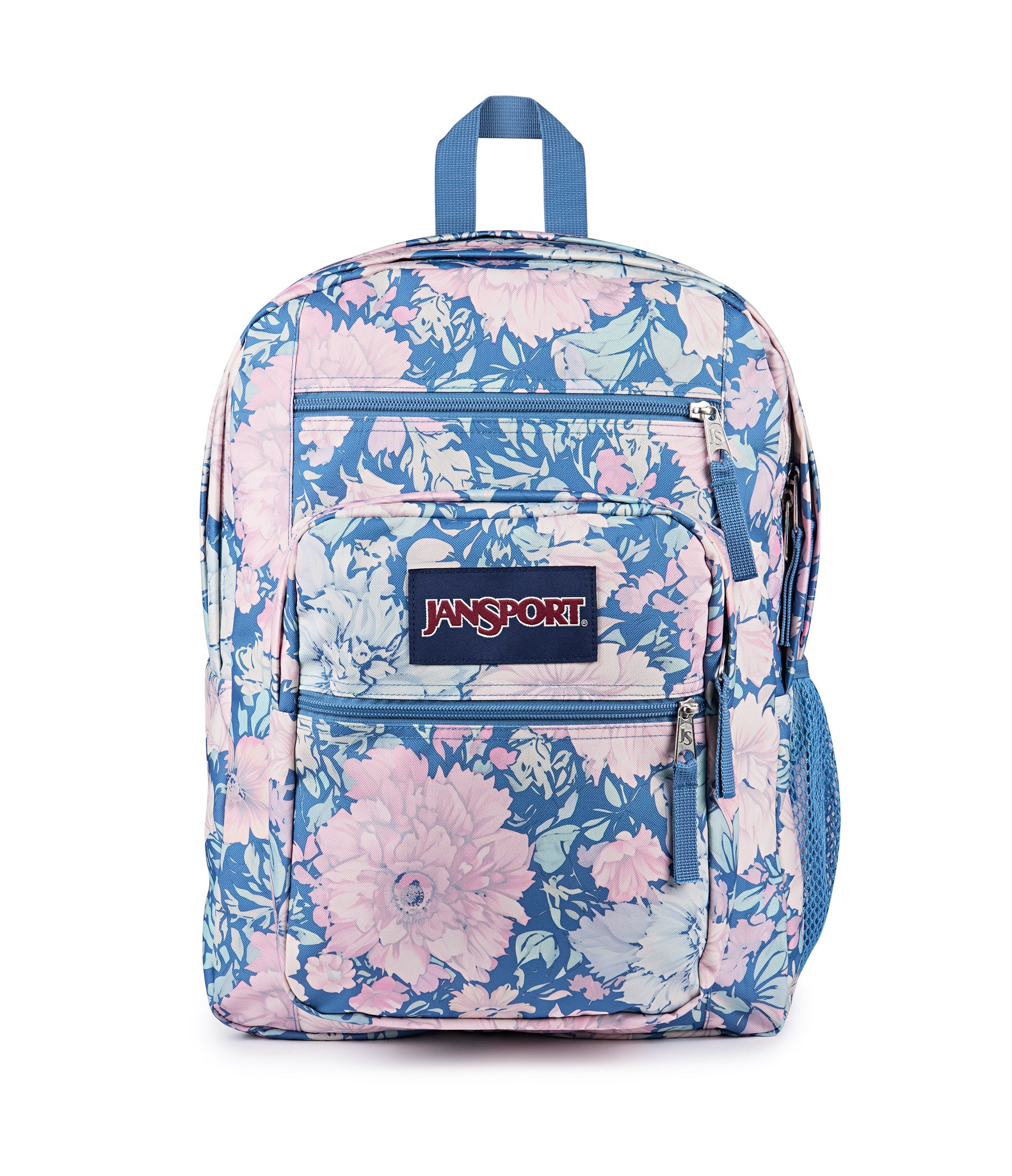 blue jansport backpack uk Big Student - Faded Tapestry e Blue