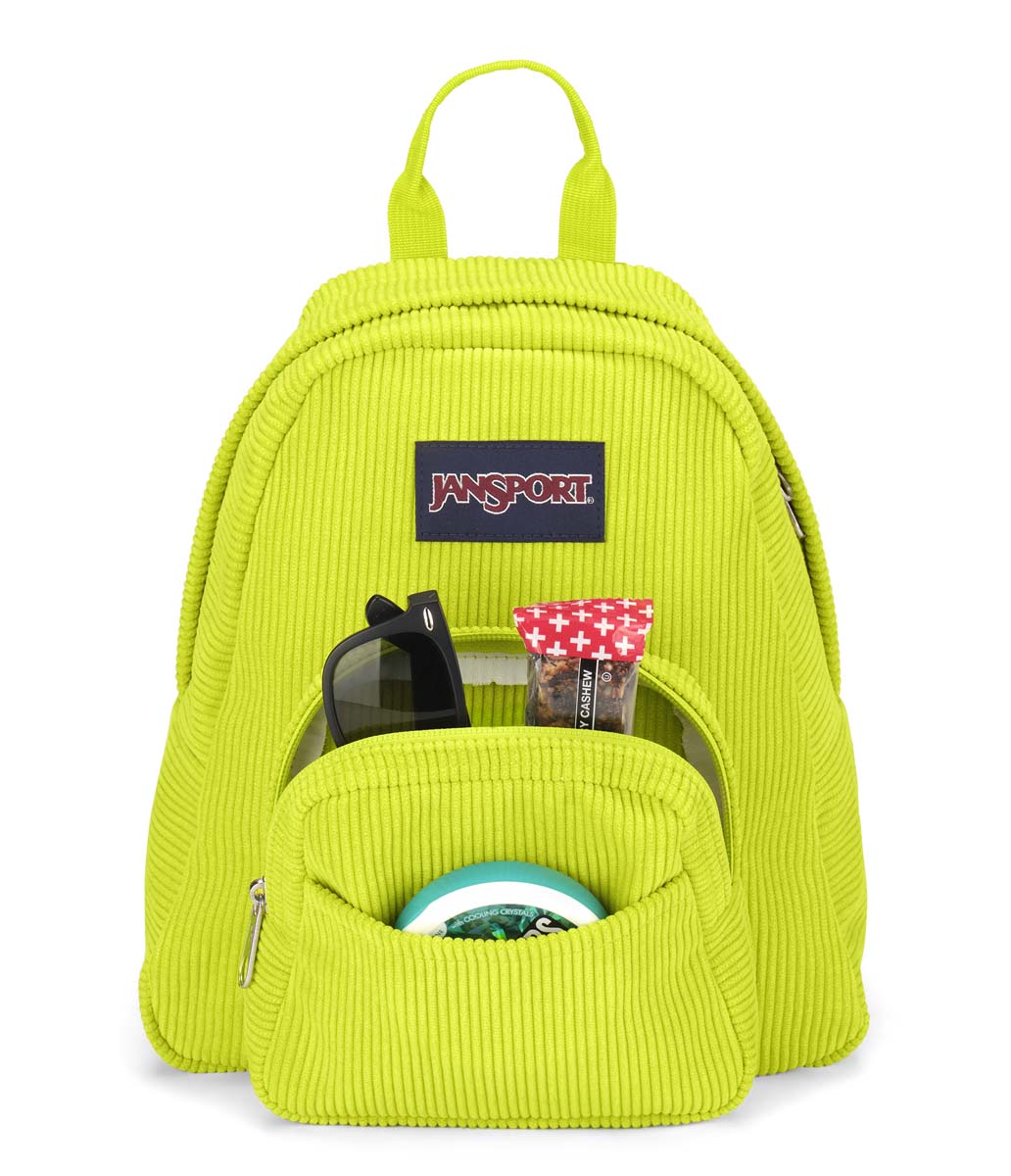 JanSport Half Pint FX Cyber lime Corduroy