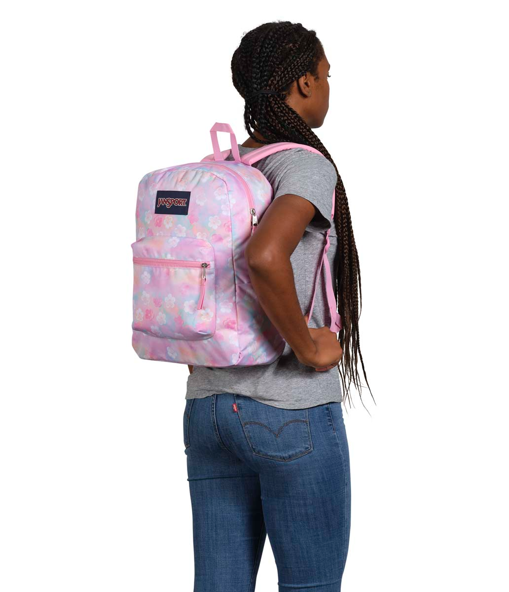 JANSPORT CROSS TOWN NEON DAISY