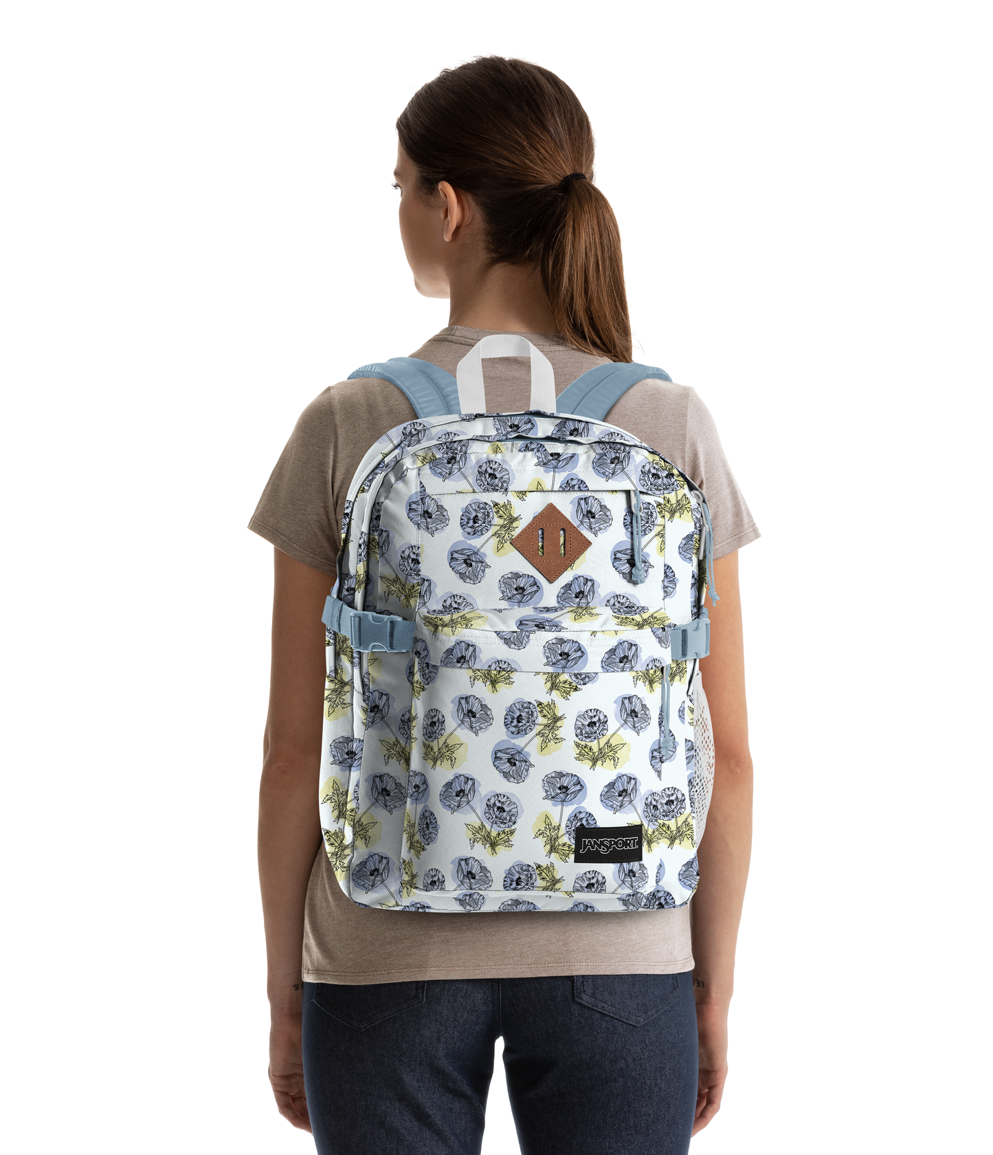 JANSPORT MAIN CAMPUS SLOPPY POPPY