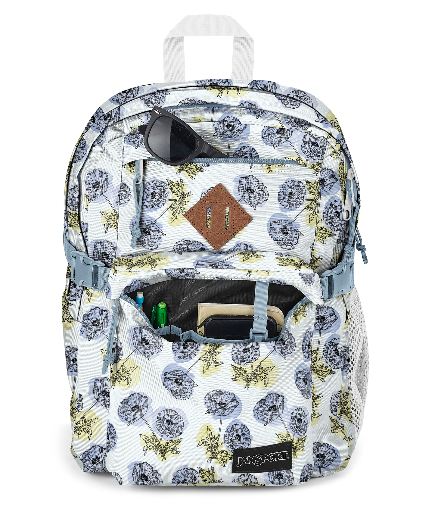 JANSPORT MAIN CAMPUS SLOPPY POPPY