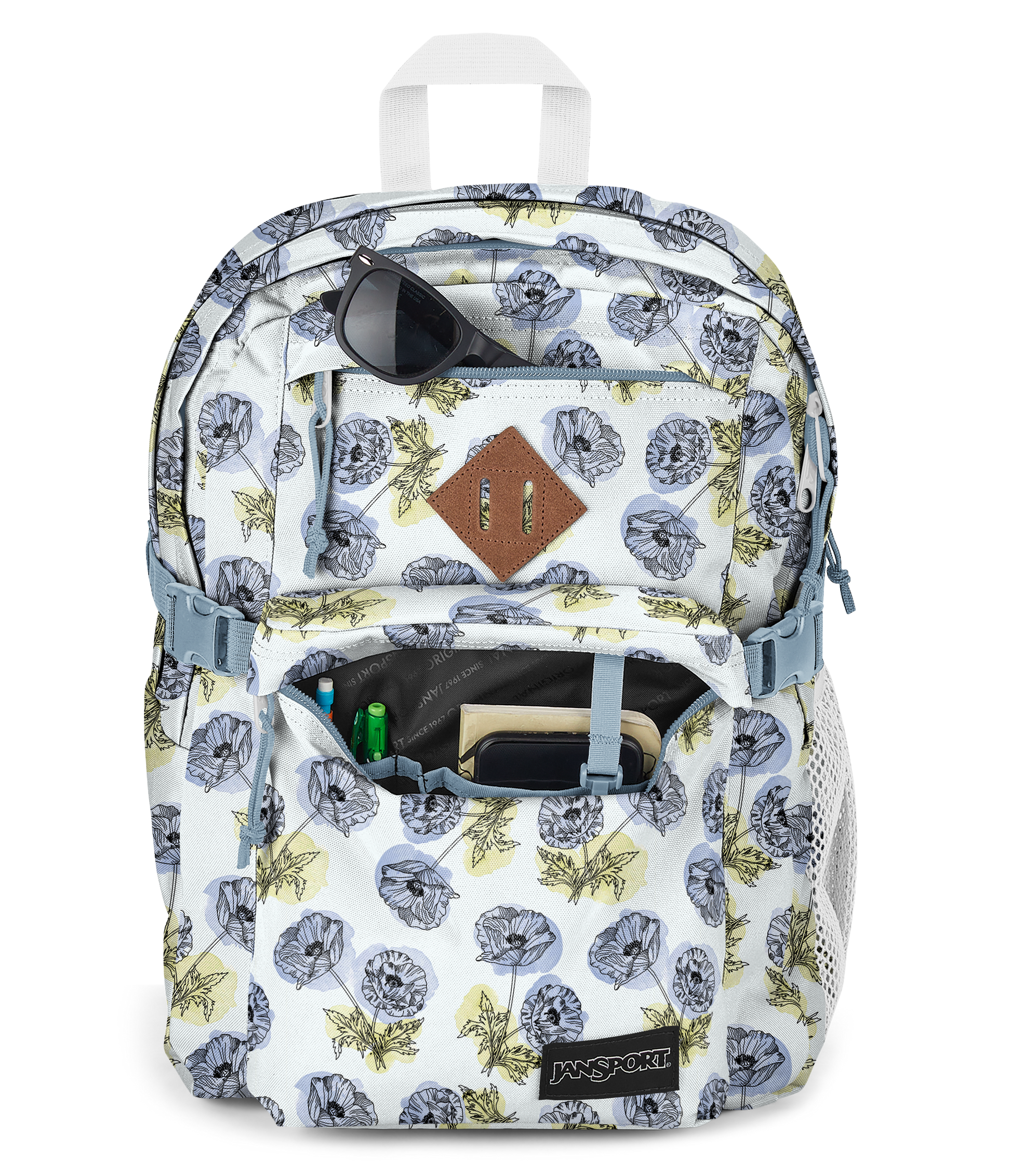 JANSPORT MAIN CAMPUS SLOPPY POPPY
