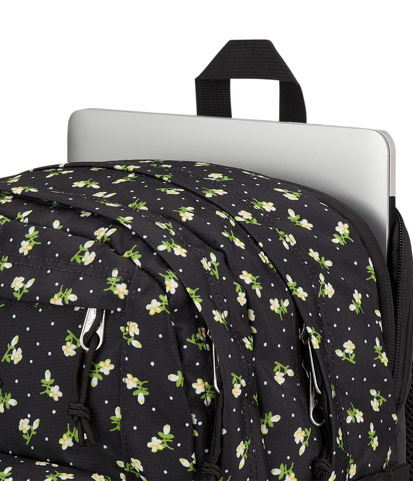 JANSPORT MAIN CAMPUS TINY TULIP BLACK