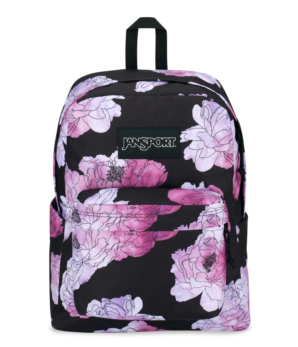 JanSport Superbreak Plus Floral Outlines