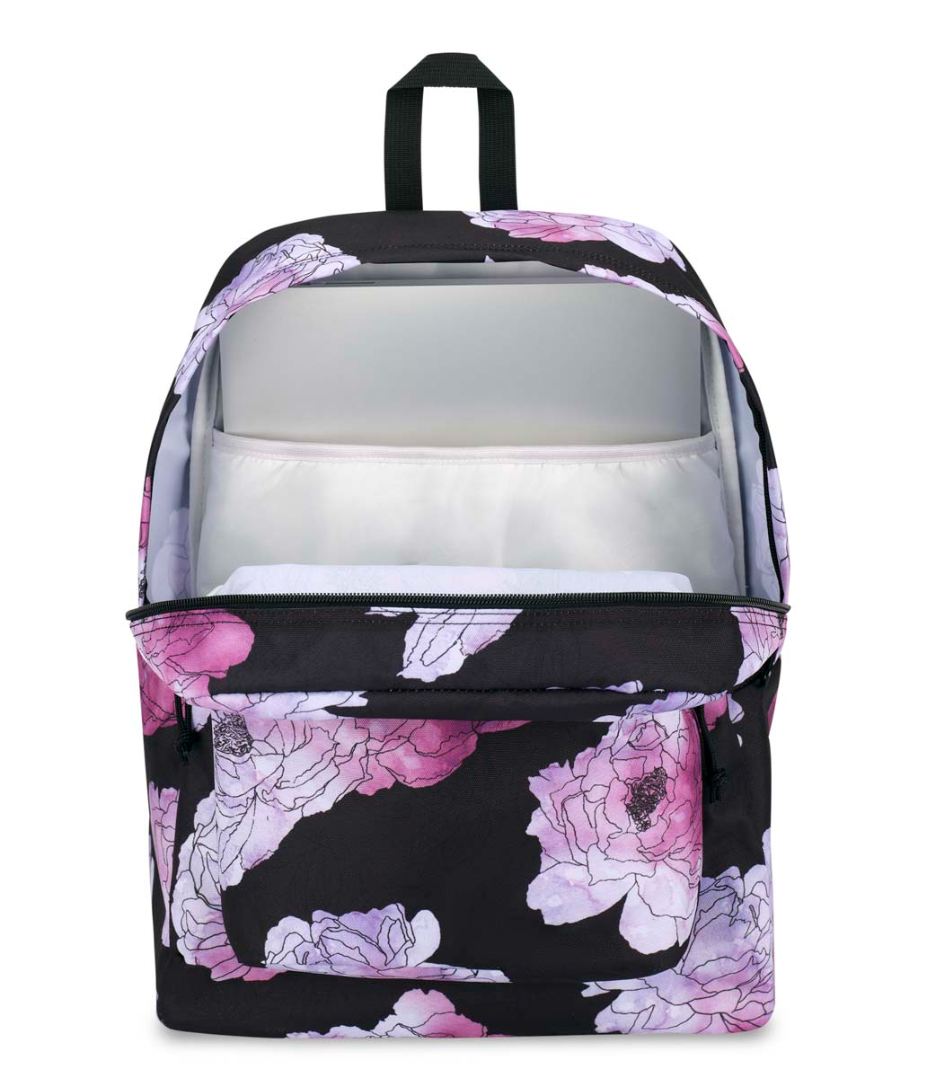 JanSport Superbreak Plus Floral Outlines