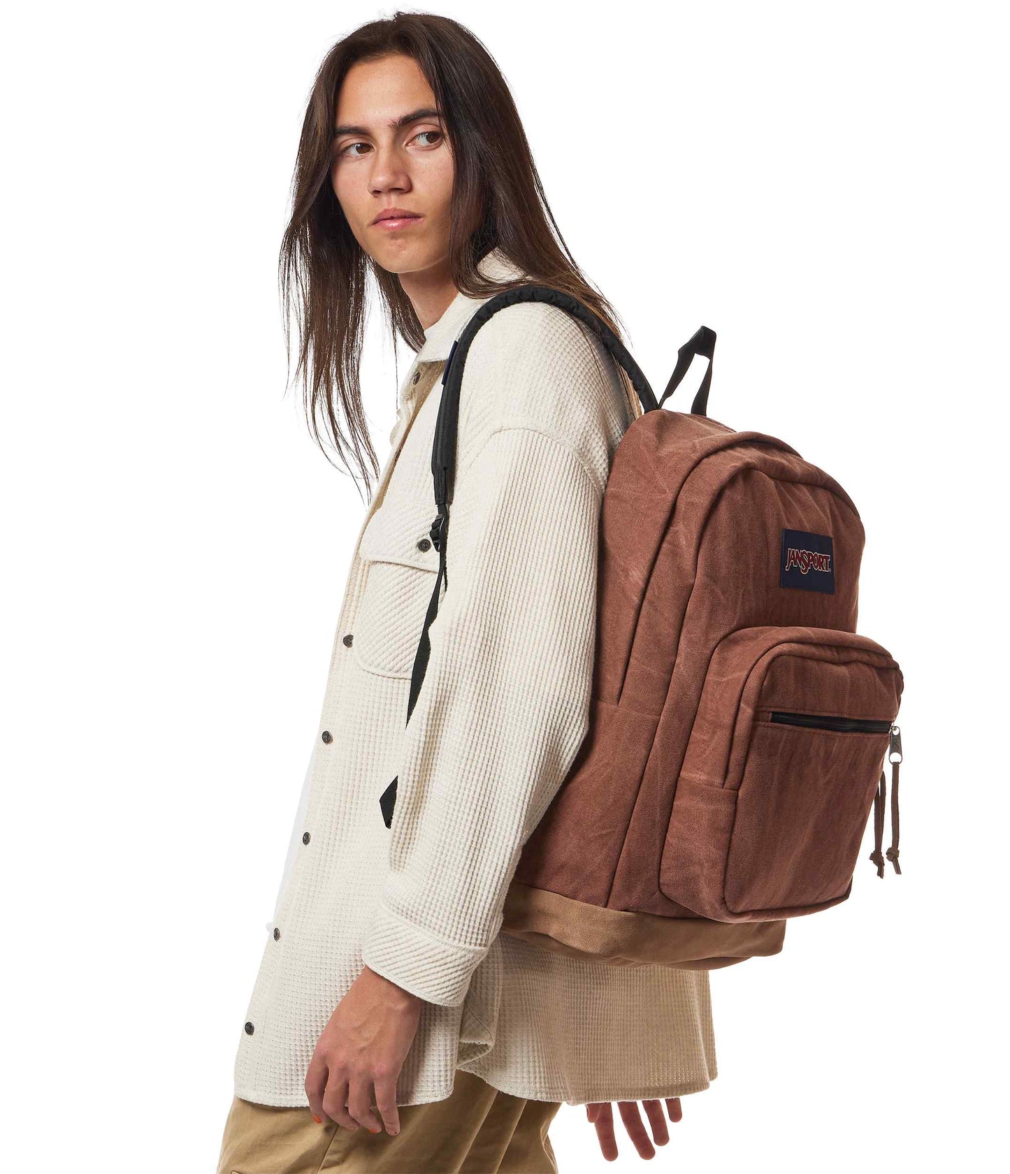 Right Pack Expression - Aged Canvas Brown | Jansport
