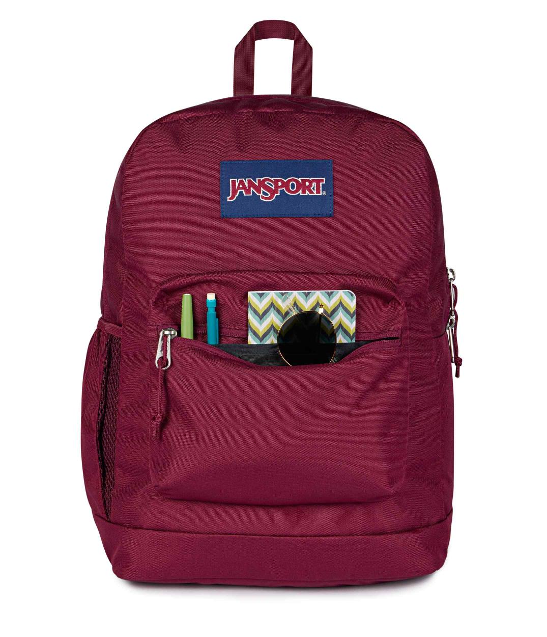 Cross Town Plus - Cherry Laquer | JanSport