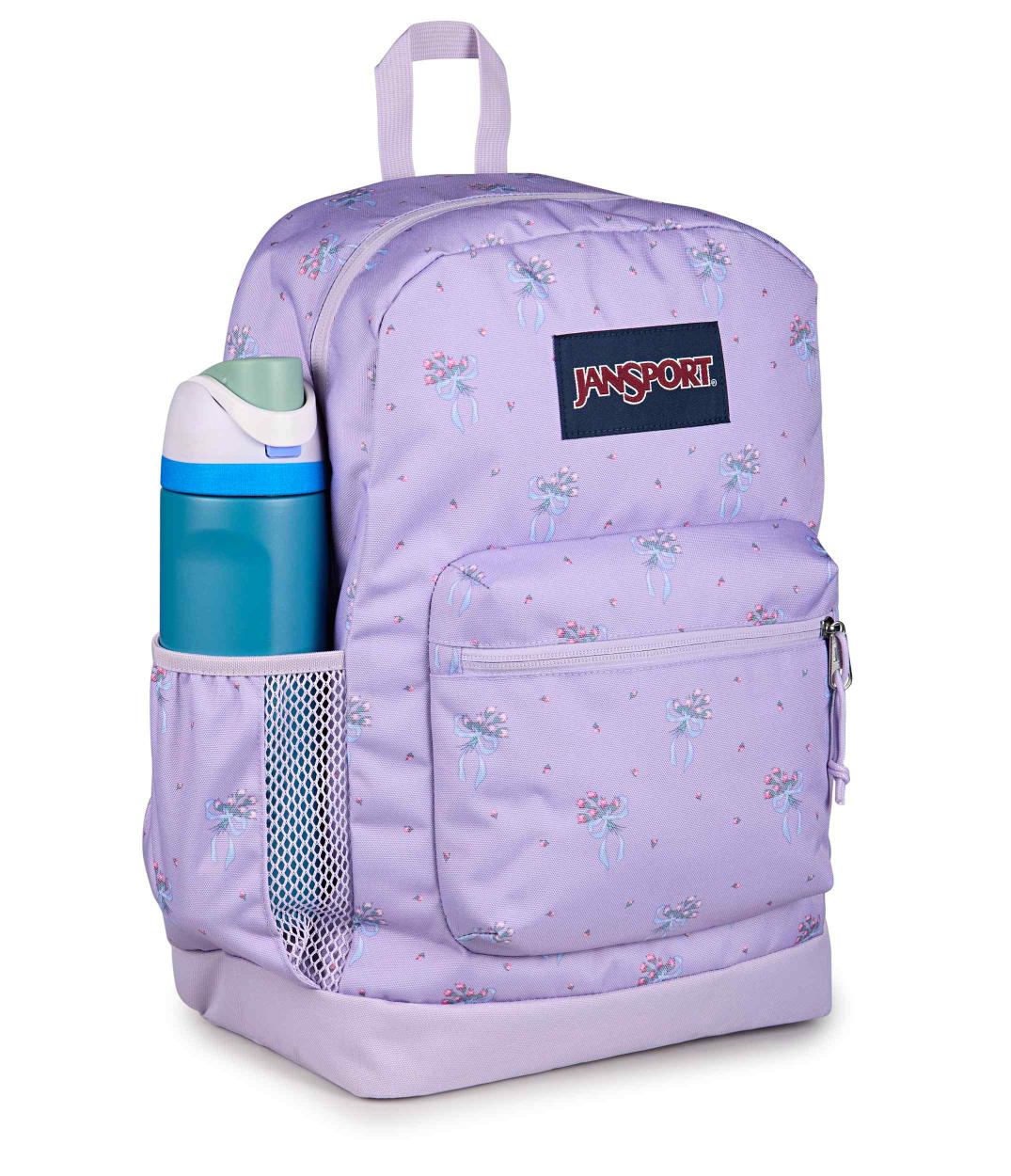 Cross Town Plus - Pastel Petal Pastel Lilac | JanSport