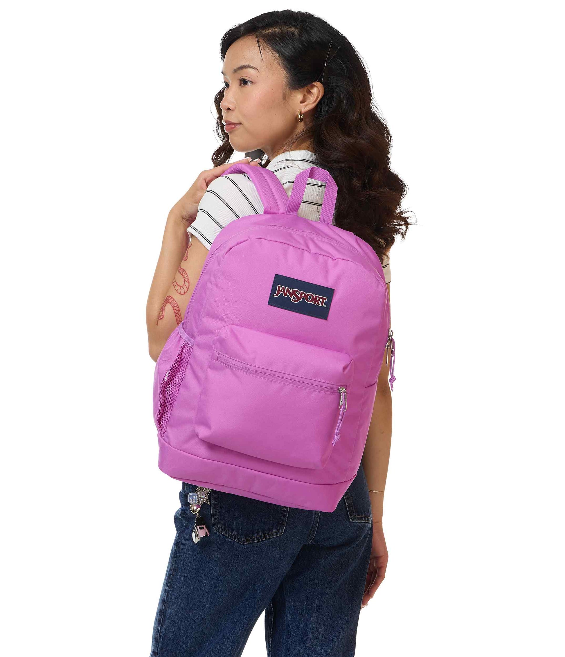 Cross Town Plus - Digital Fuchsia | JanSport Europe