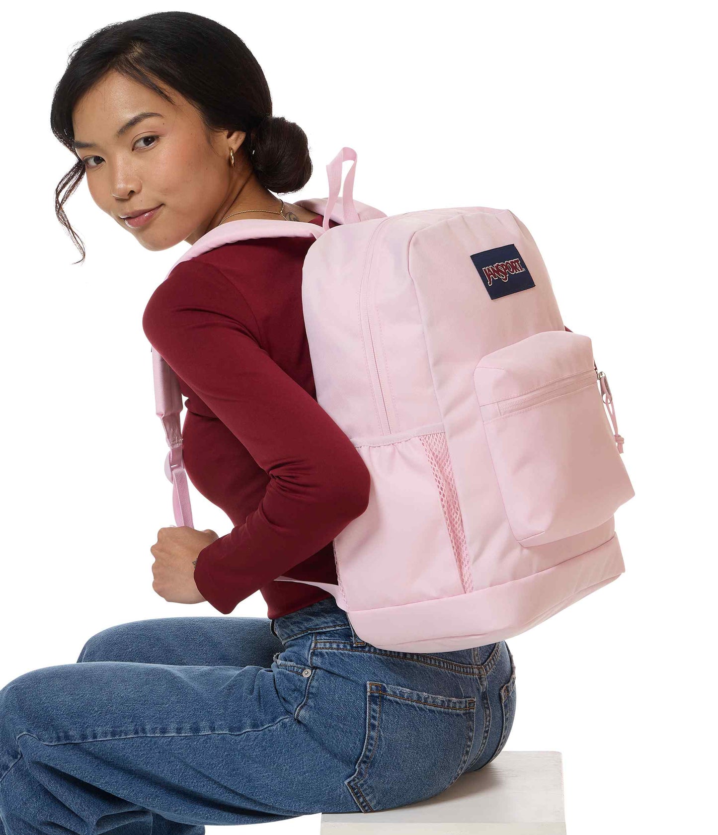 Cross Town Plus - Pink Ice | JanSport