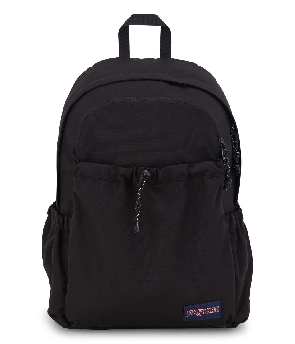 Black jansport backpack with red roses best sale