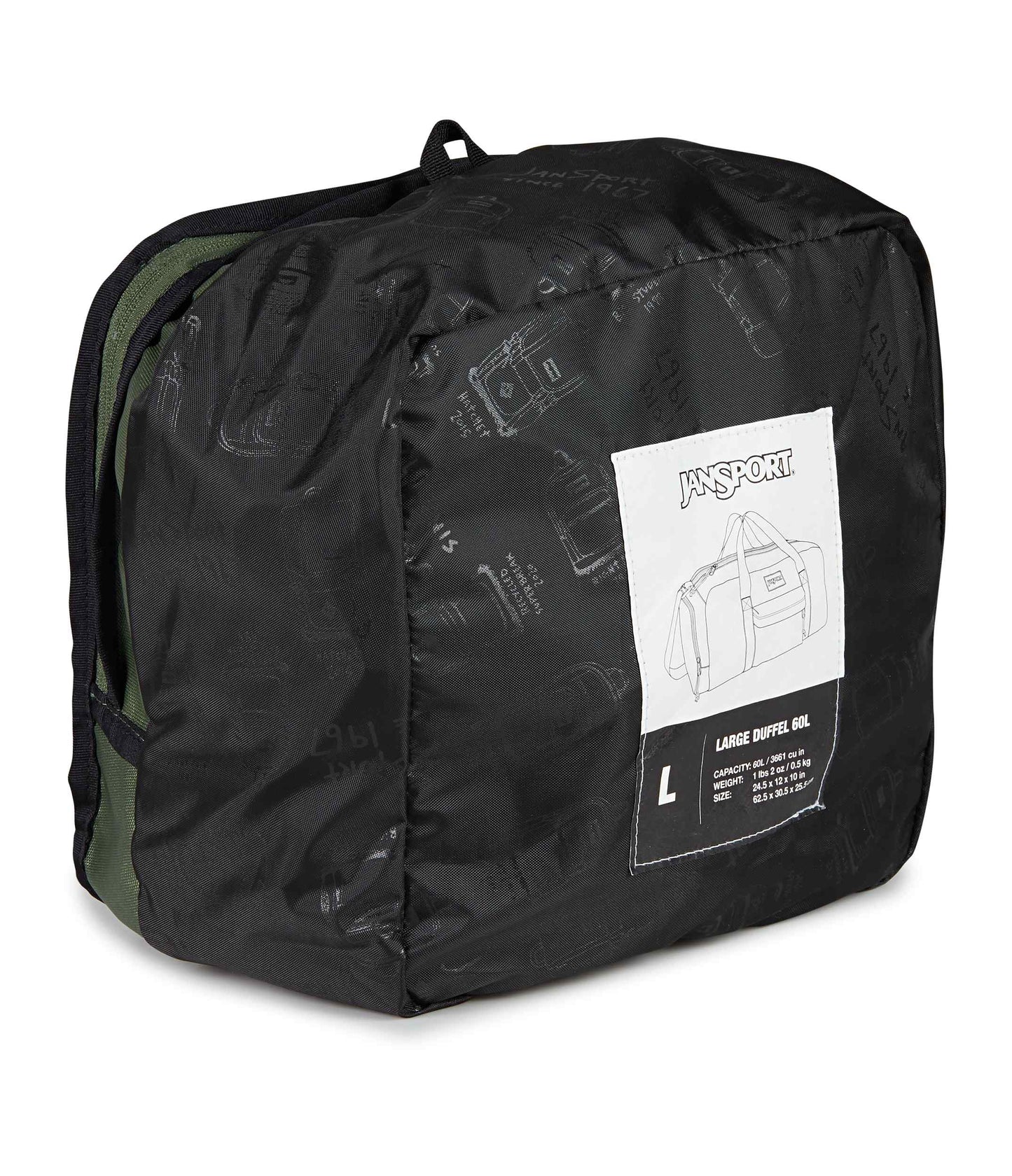 JanSport | Weekender Large Duffel - Cargo Green