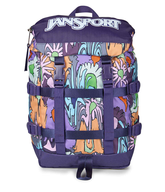 Mini Skip Pack - Melted Blooms Yellow | JanSport Europe