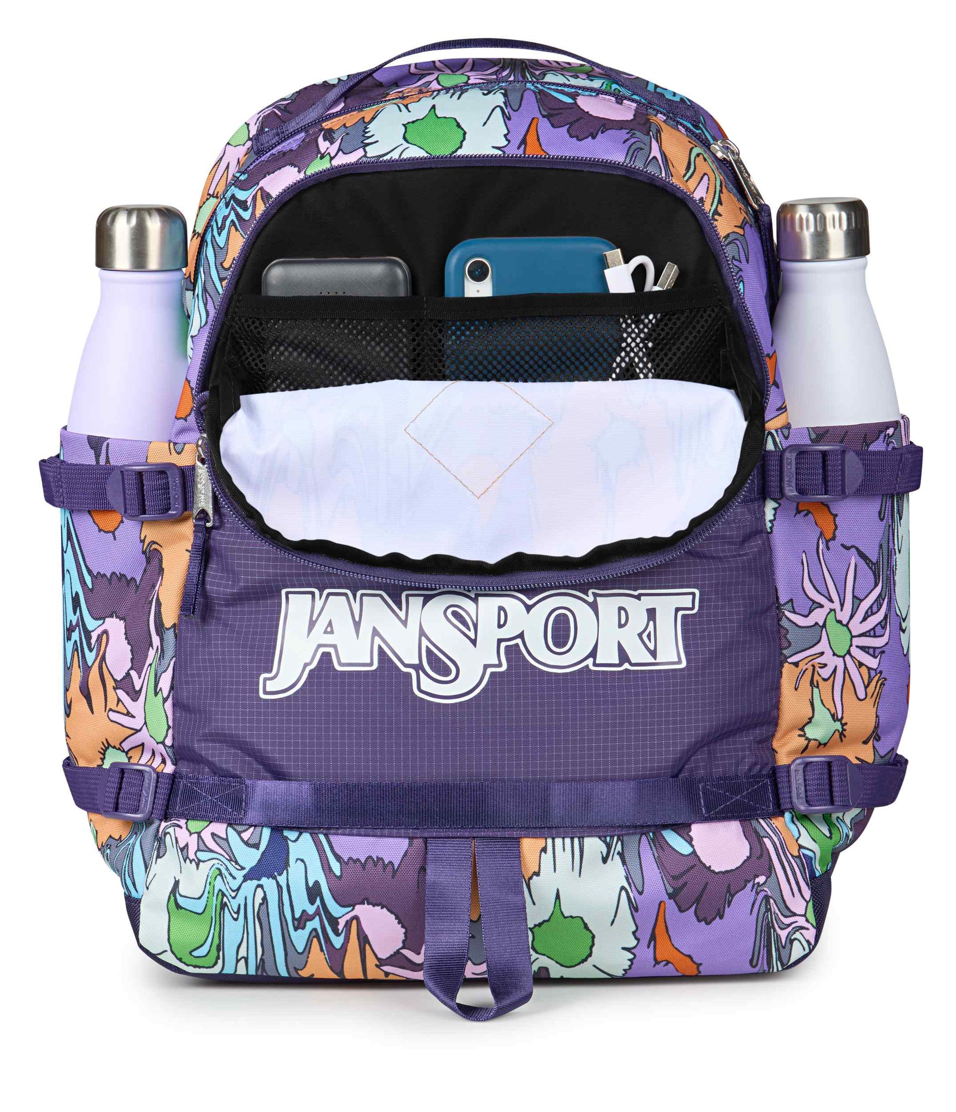 Small Seattle Pack - Melted Blooms Yellow | JanSport Europe