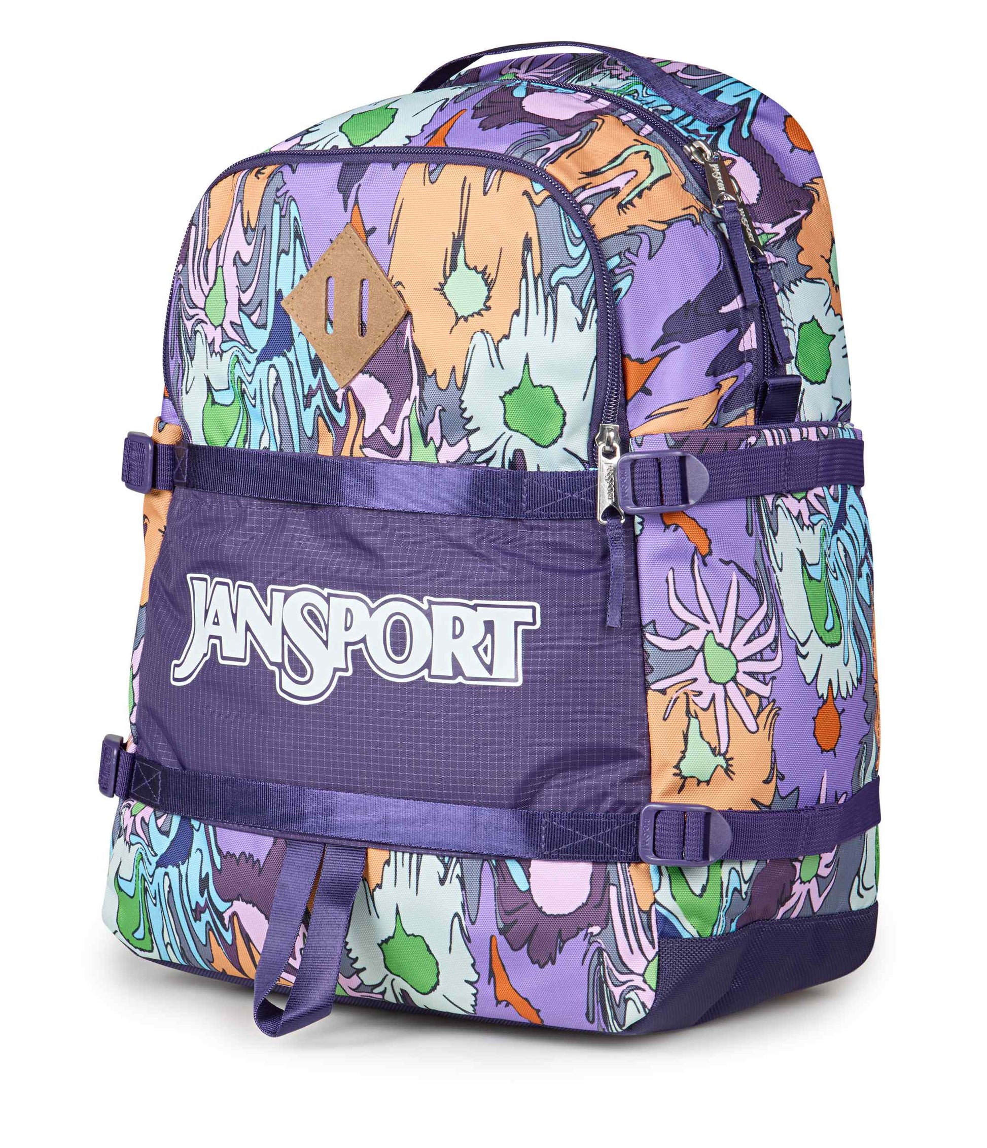 Small Seattle Pack - Melted Blooms Yellow | JanSport Europe