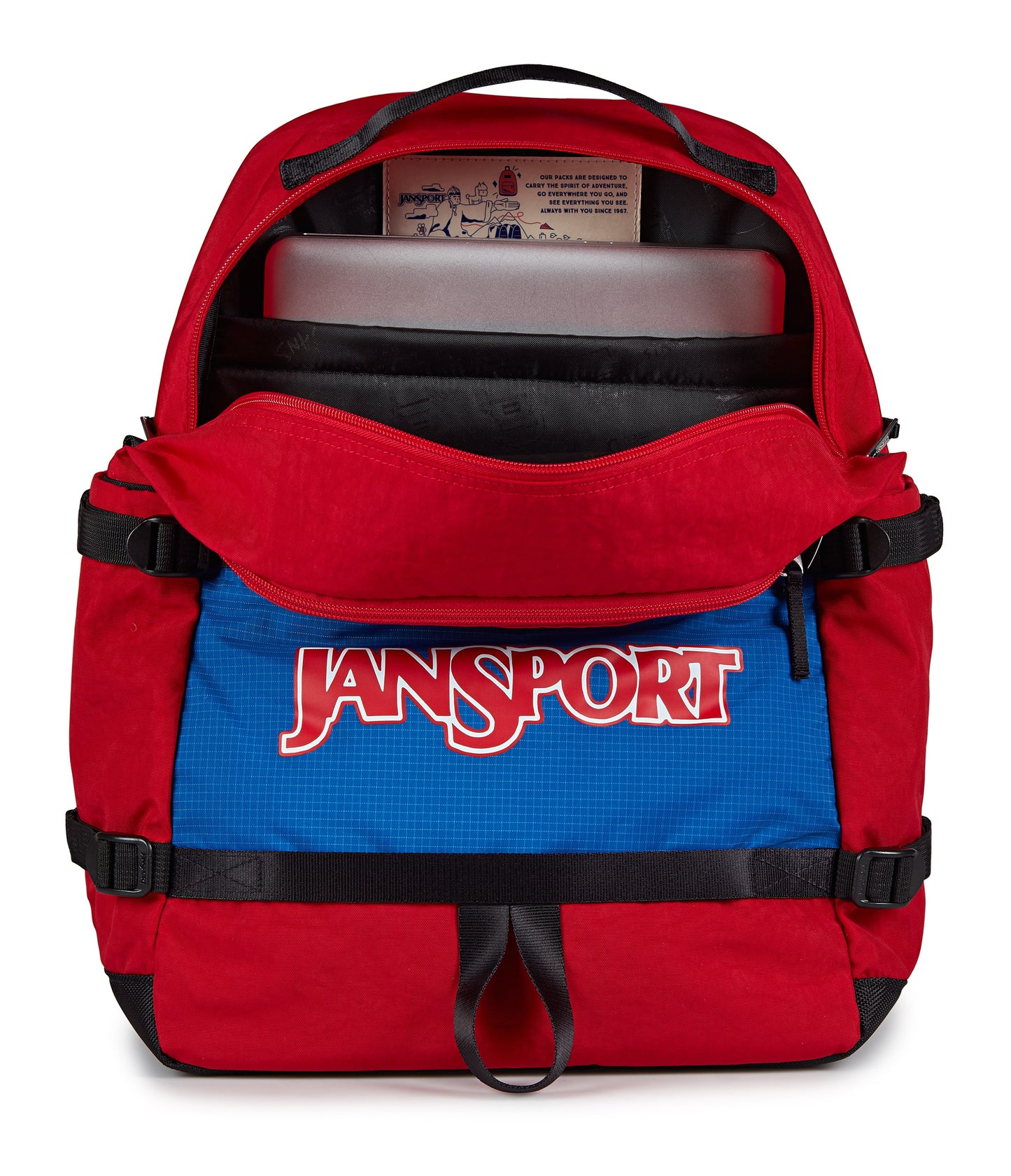 JANSPORT Small Seattle Pack Red Tape