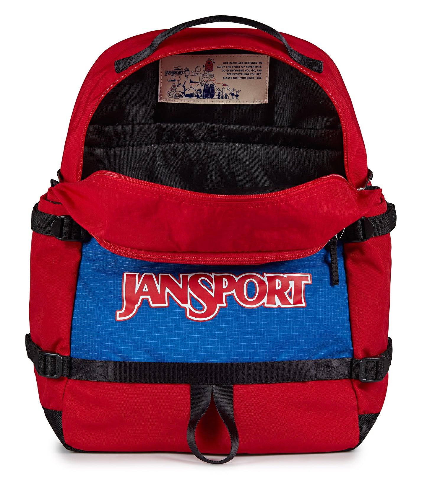 JANSPORT Small Seattle Pack Red Tape