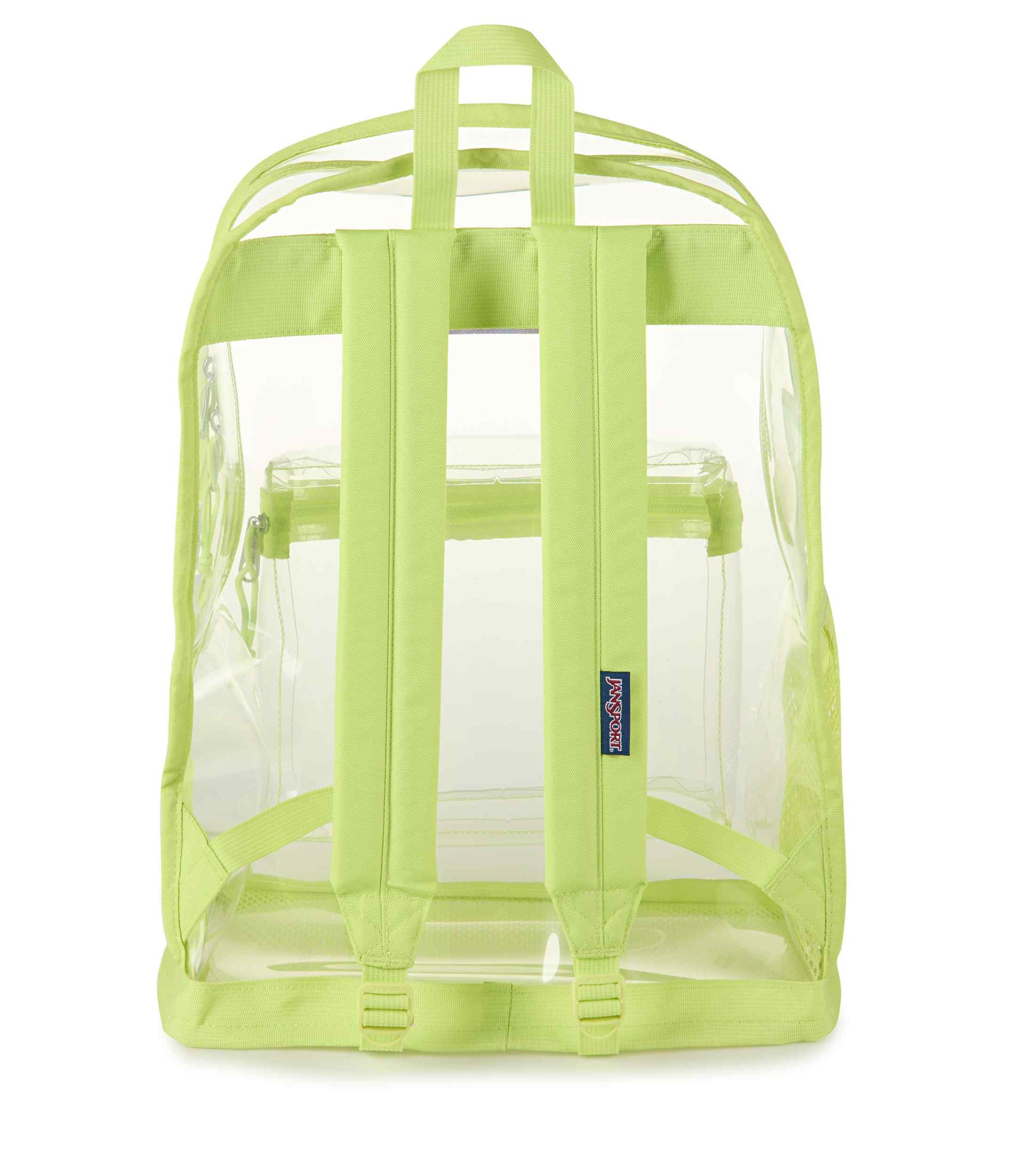 JanSport | Clear Pack - Lime Citron