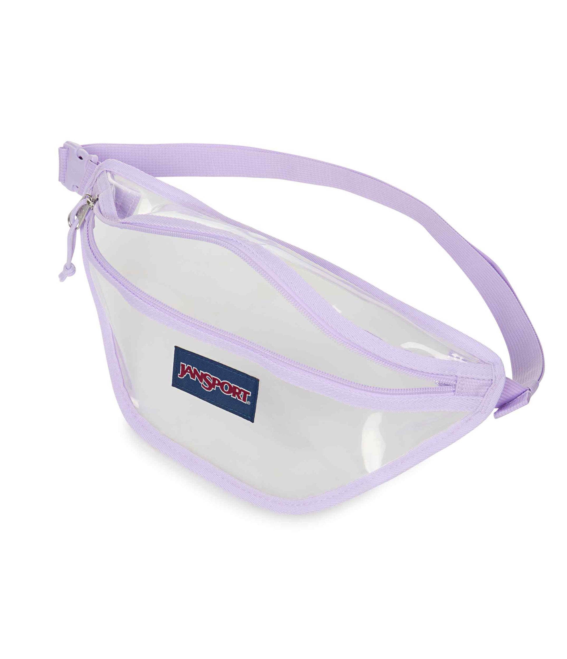 JanSport | Clear Waistpack - Pastel Lilac