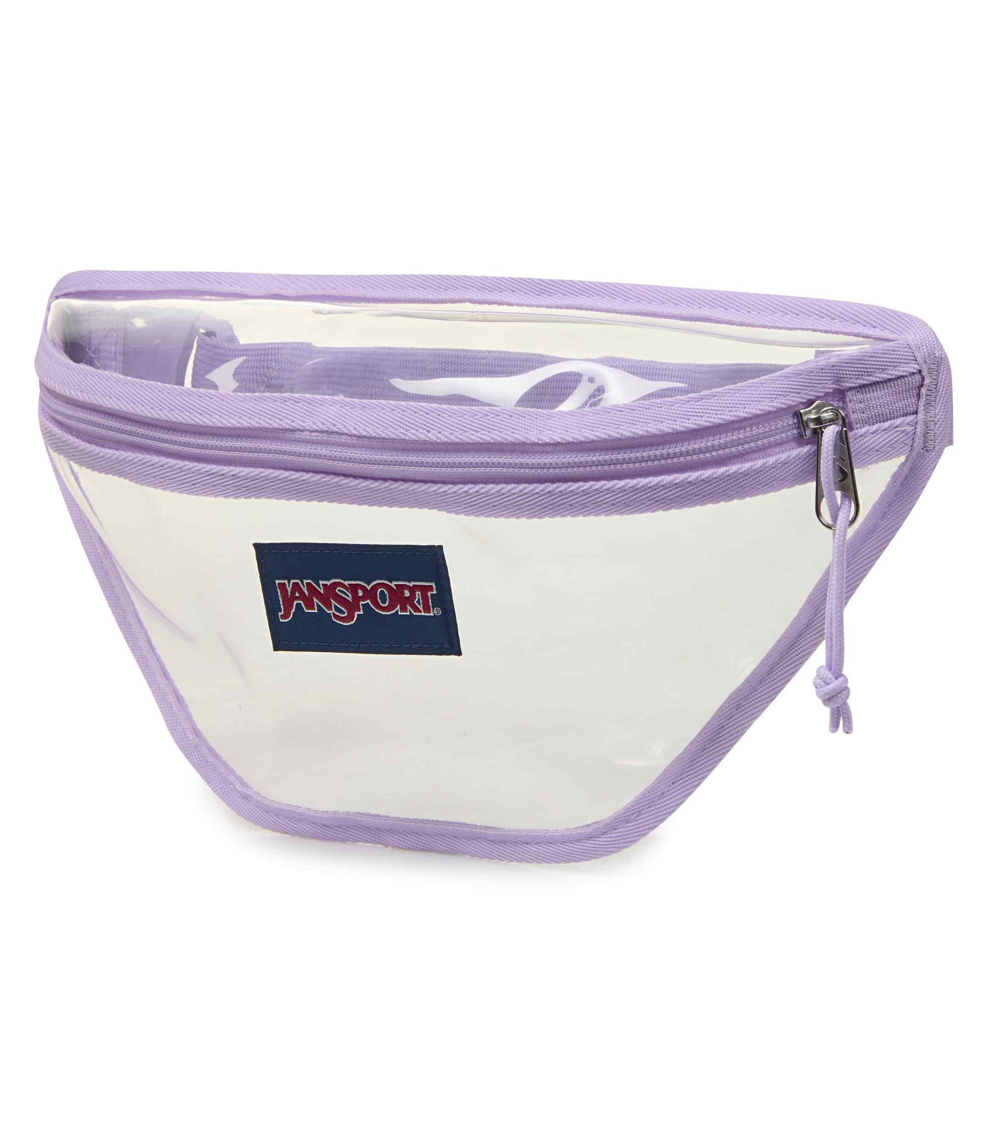 JanSport | Clear Waistpack - Pastel Lilac
