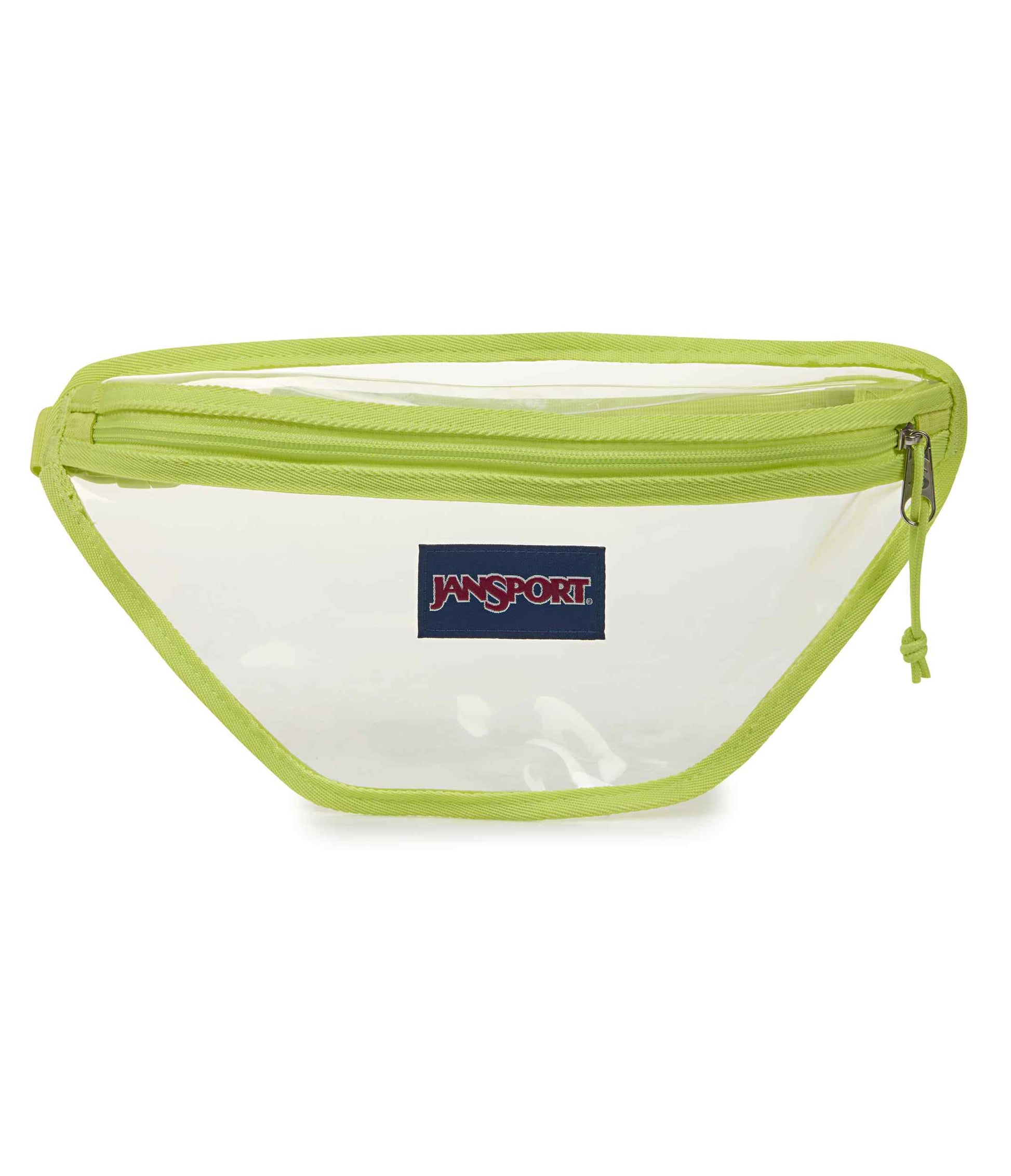 JanSport | Clear Waistpack - Lime Citron