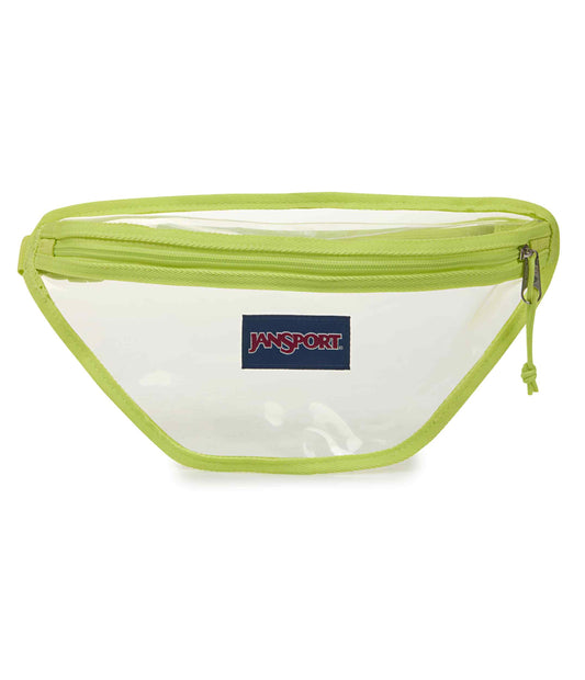 JanSport | Clear Waistpack - Lime Citron