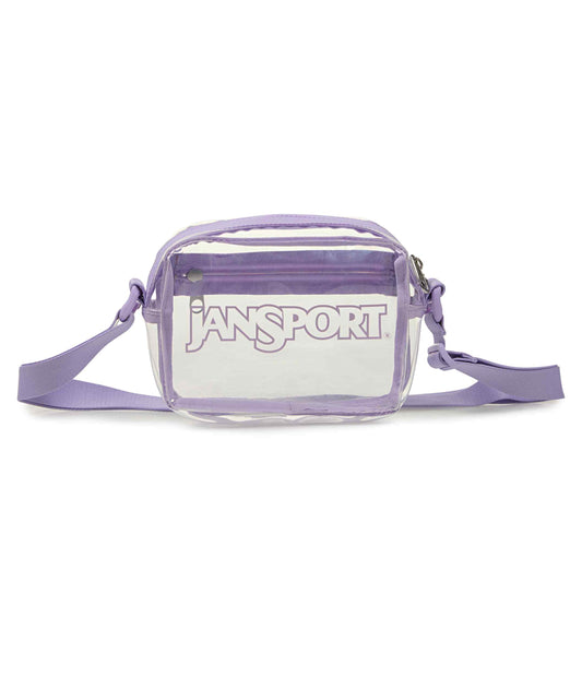 JanSport | Clear Crossbody - Pastel Lilac