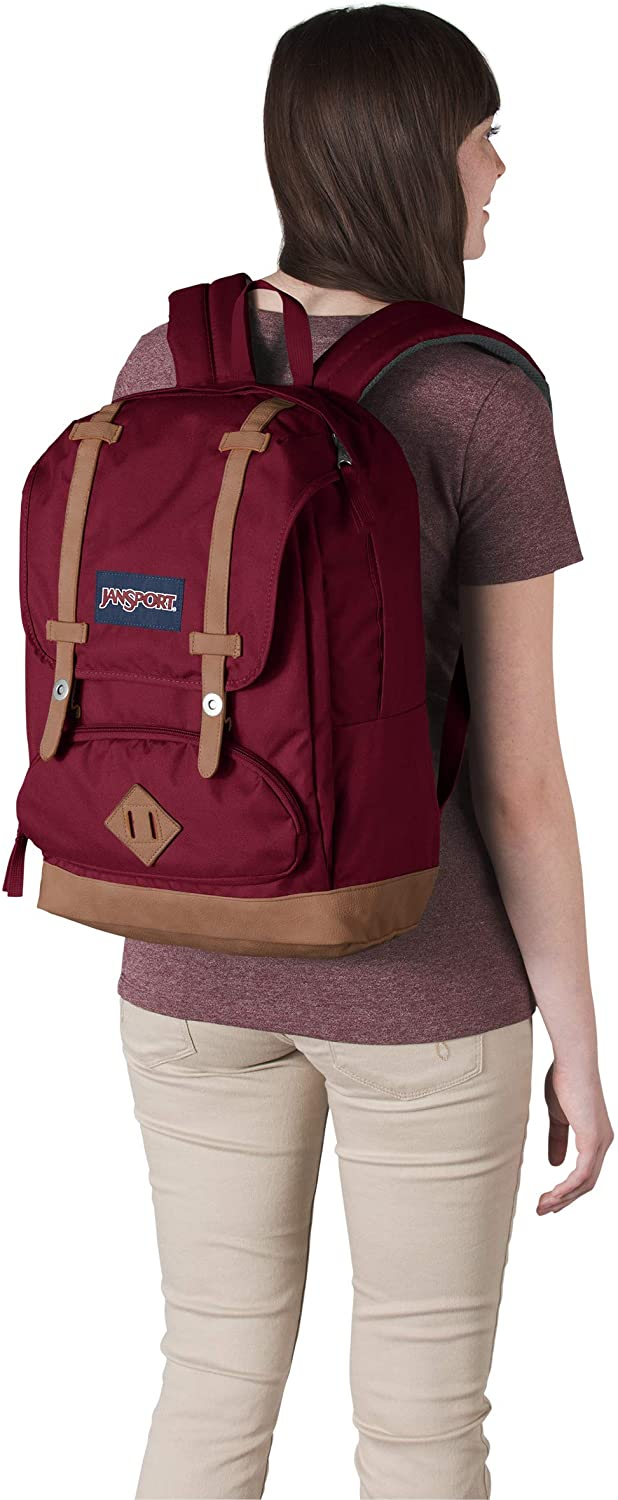JANSPORT CORTLANDT RUSSET RED