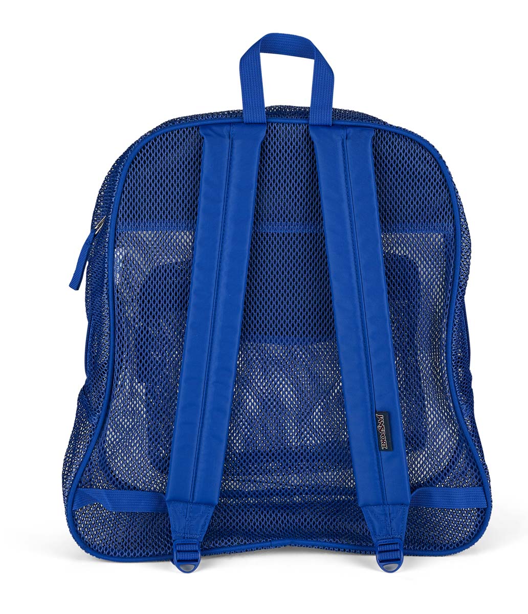 Backpack with cheap mesh back