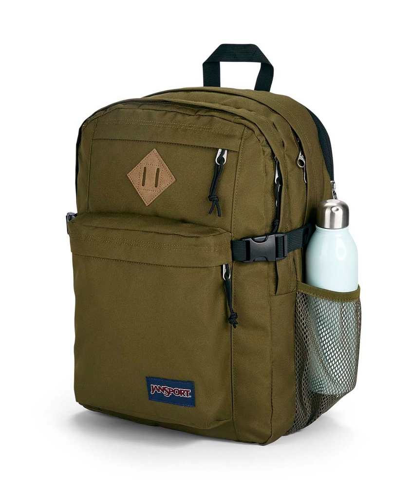 Army green jansport backpack sales