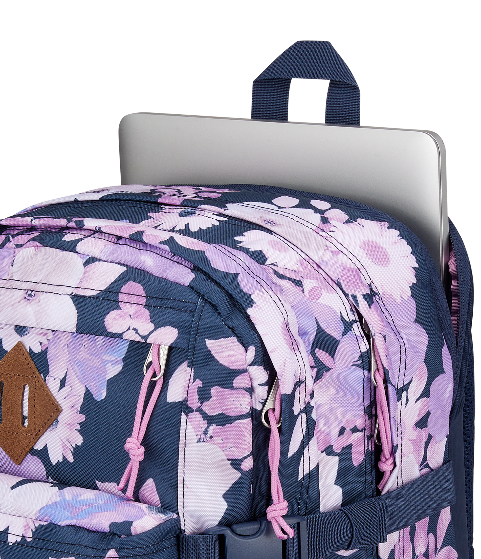 JANSPORT MAIN CAMPUS FOCAL FLORAL NAVY