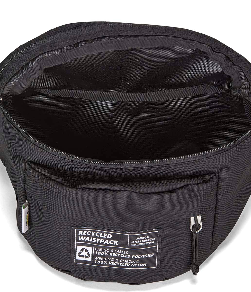 Recycled Waistpack Black JanSport Europe JanSport Europe GBP