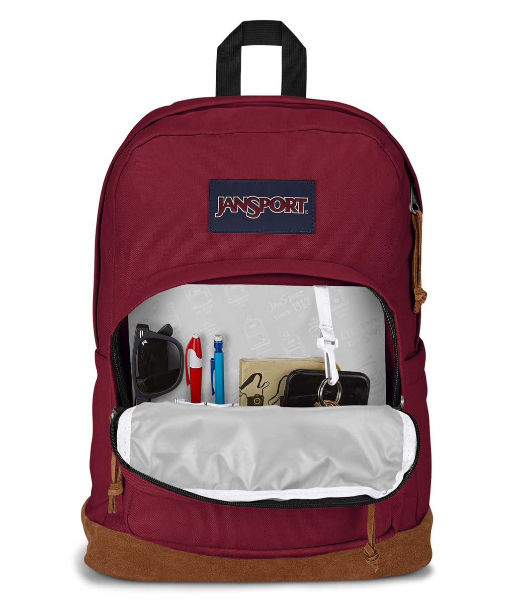 Red deals jansport backpack