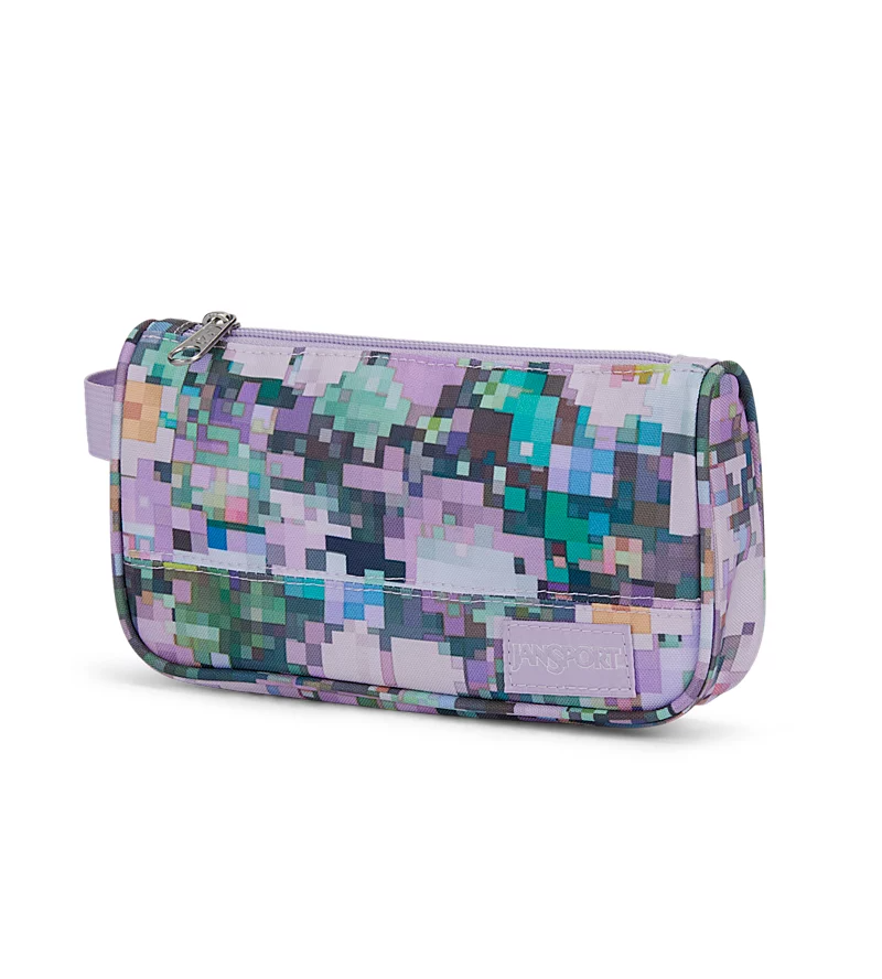 JANSPORT MEDIUM ACCESSORY POUCH 8 BIT FLORAL